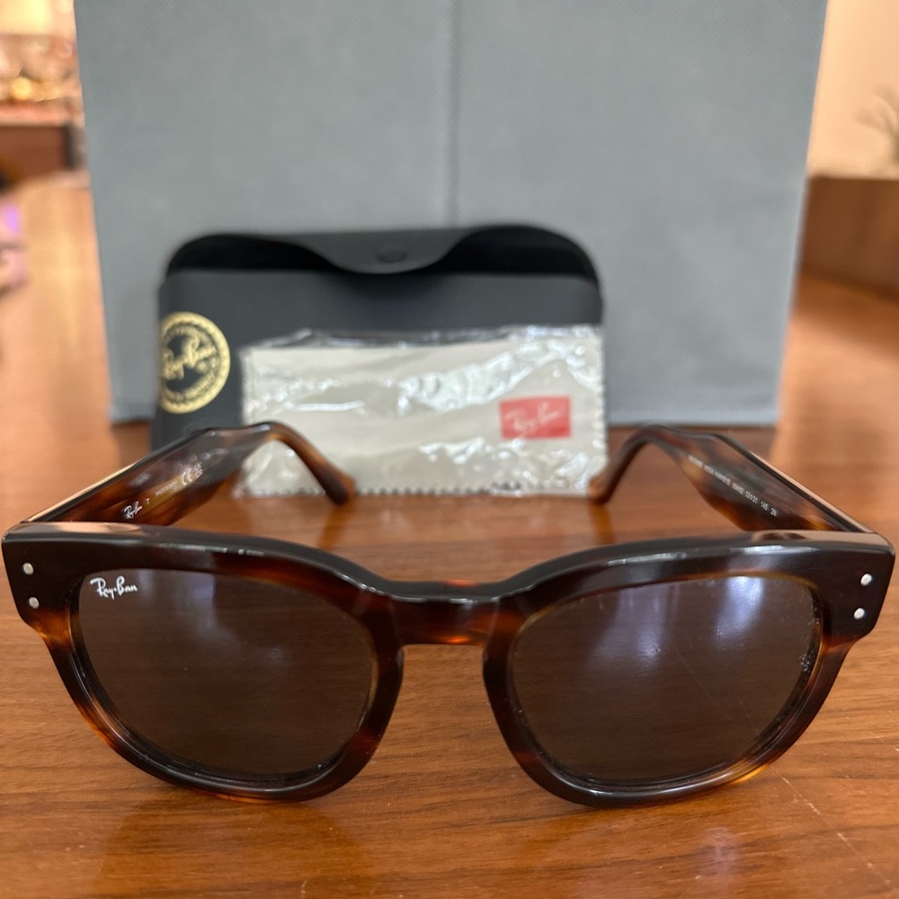 Ray-Ban Mega Hawkeye tortoise Sunglasses